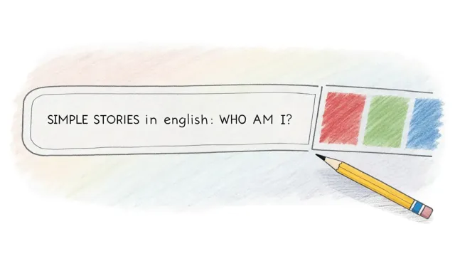 Simple Stories in English: Who Am I?
